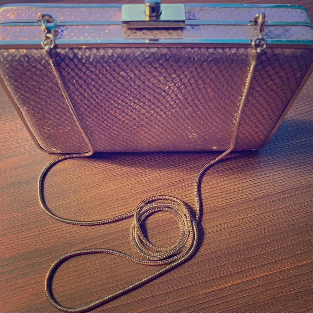 Henri Bendel Box Clutch